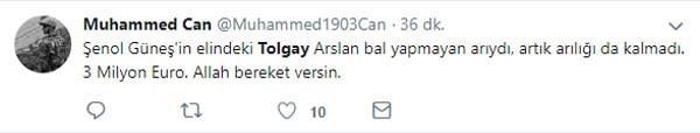 Tolgay Arslana olay tepki: Yerine bidon koyun...