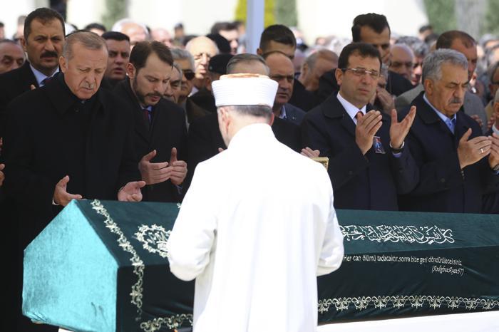 Eski İTO Başkanı Atalay Şahinoğlu için cenaze töreni