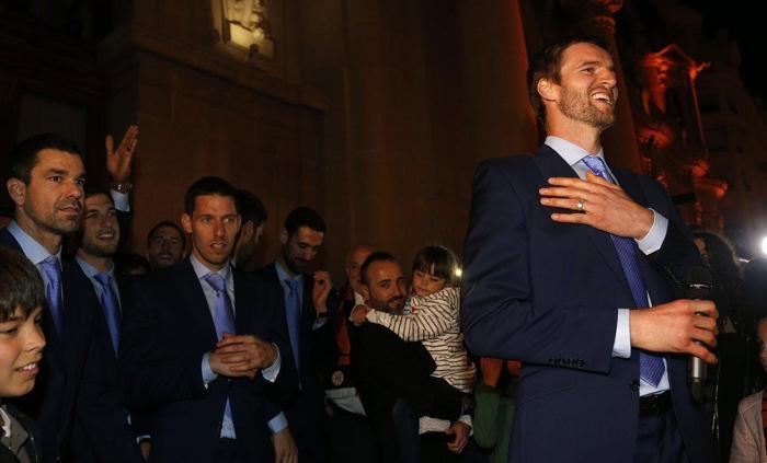 EuroCupta Valencia Basketin şampiyonluk coşkusu