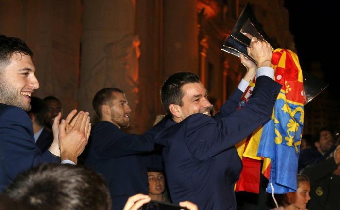 EuroCupta Valencia Basketin şampiyonluk coşkusu