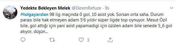 Tolgay Arslana olay tepki: Yerine bidon koyun...