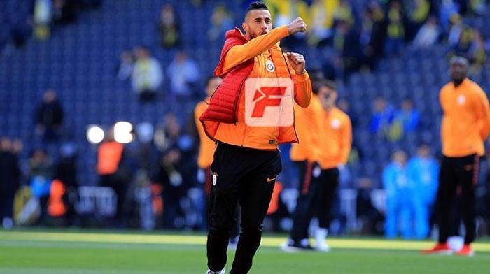 Galatasaraylı Belhanda, Fenerbahçe taraftarını çıldırttı