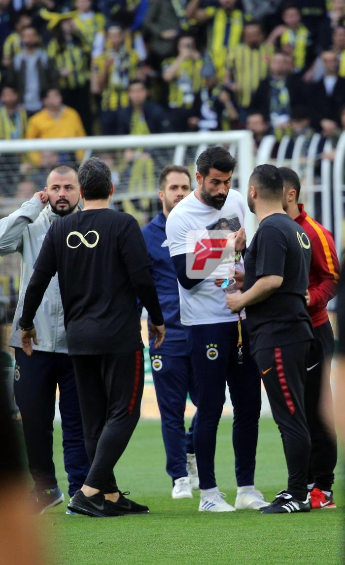 Fenerbahçe-Galatasaray derbisi öncesi gerilim Hasan Şaşla Volkan Demirel...