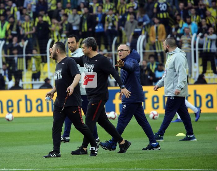 Fenerbahçe-Galatasaray derbisi öncesi gerilim Hasan Şaşla Volkan Demirel...