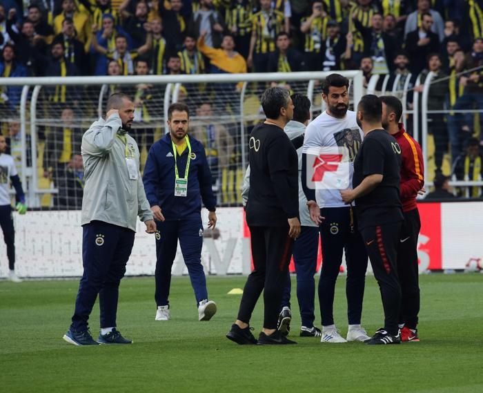 Fenerbahçe-Galatasaray derbisi öncesi gerilim Hasan Şaşla Volkan Demirel...
