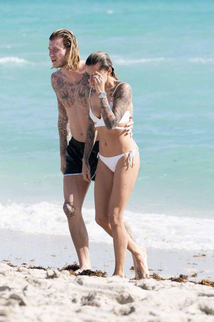Sophia Thomalla, Loris Karius için bunu da yaptı