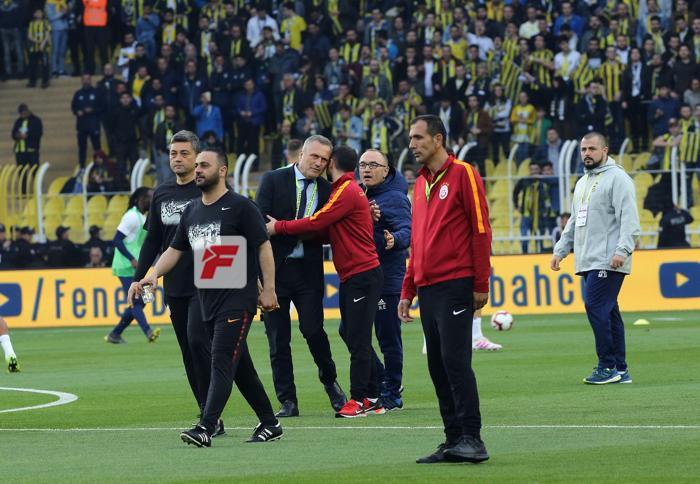 Fenerbahçe-Galatasaray derbisi öncesi gerilim Hasan Şaşla Volkan Demirel...
