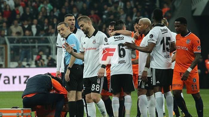 Beşiktaş - Başakşehir maçından ekrana yansımayanlar