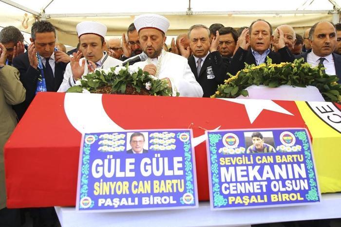 Can Bartu son yolculuğuna uğurlandı Fenerbahçe, Beşiktaş ve Galatasaray...