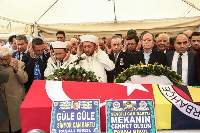 Can Bartu son yolculuğuna uğurlandı Fenerbahçe, Beşiktaş ve Galatasaray...