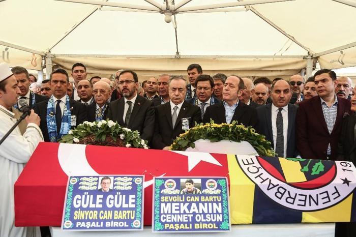 Can Bartu son yolculuğuna uğurlandı Fenerbahçe, Beşiktaş ve Galatasaray...