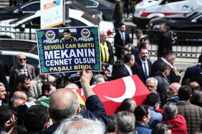 Can Bartu son yolculuğuna uğurlandı Fenerbahçe, Beşiktaş ve Galatasaray...