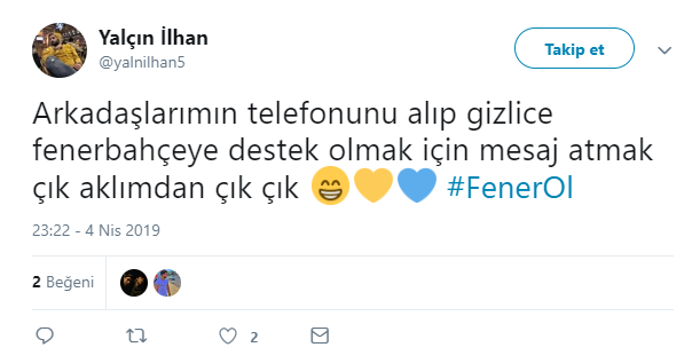 Fenerbahçe taraftarından Fener Ol kampanyasına büyük ilgi