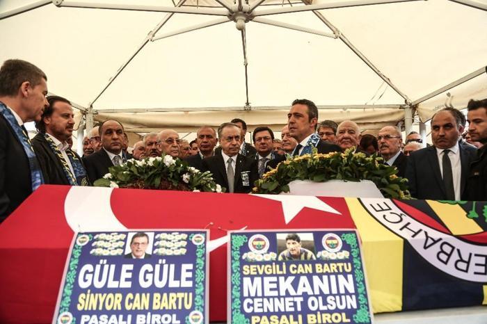 Can Bartu son yolculuğuna uğurlandı Fenerbahçe, Beşiktaş ve Galatasaray...