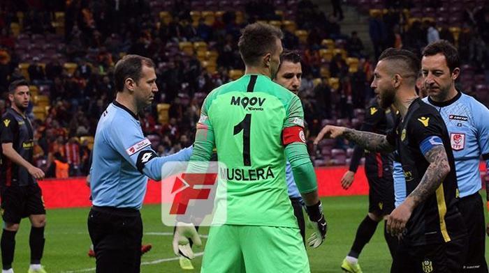 Galatasaray-Yeni Malatyaspor maçından kareler