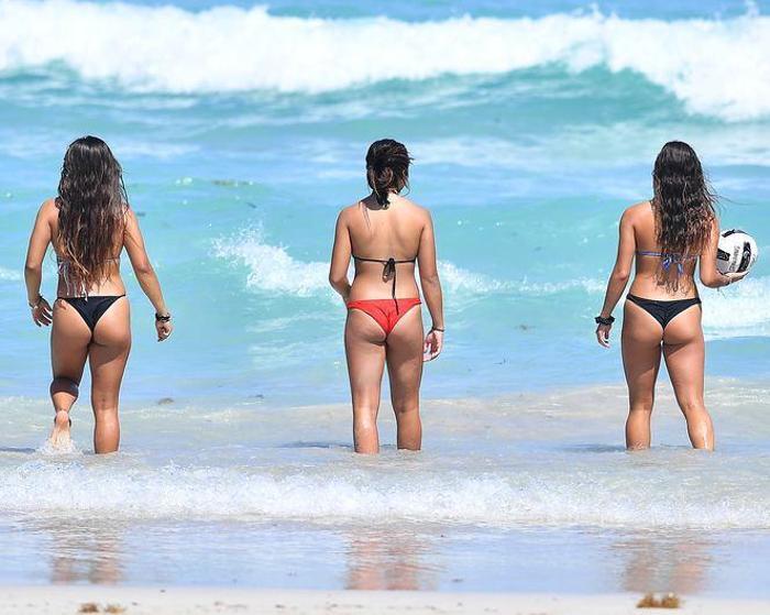 Miami sahilleri üniversitelilerle doldu