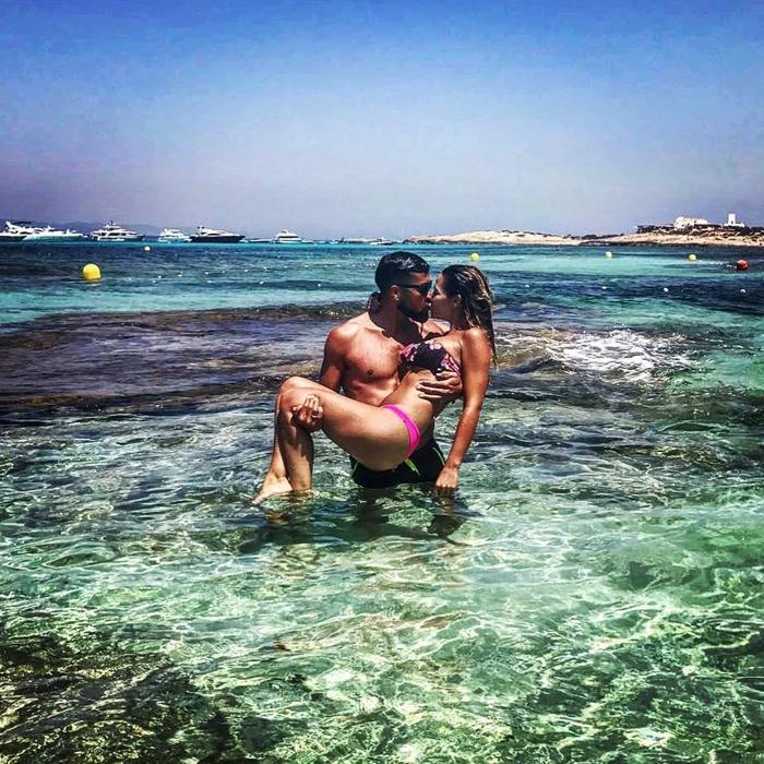 Ezequiel Garayın eşi Tamara Gorro, yine çırılçıplak