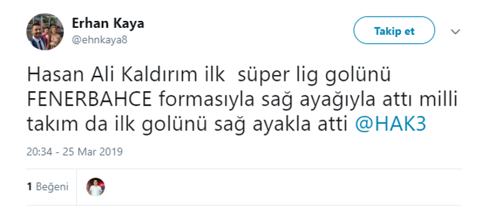 Hasan Ali Kaldırımın golü sosyal medyayı salladı