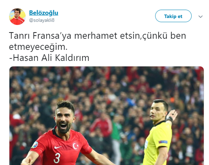 Hasan Ali Kaldırımın golü sosyal medyayı salladı