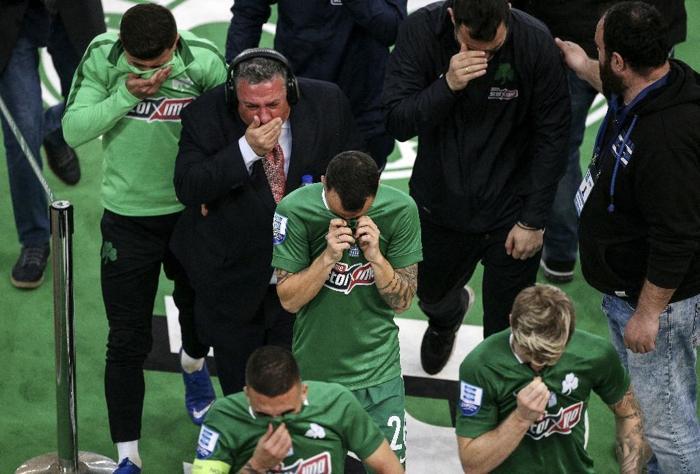 Panathinaikos-Olympiakos maçında büyük olay Taraftar ve polis...