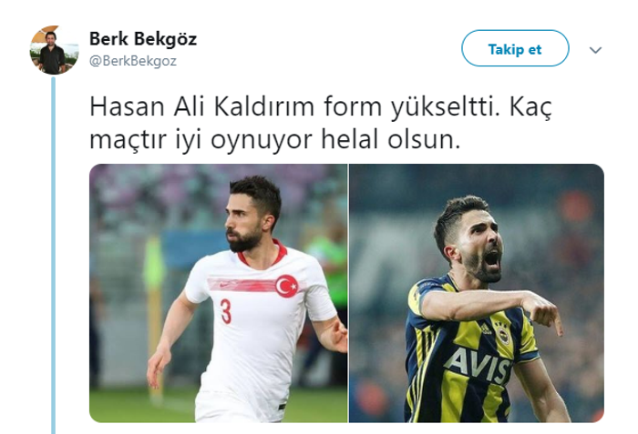 Hasan Ali Kaldırımın golü sosyal medyayı salladı