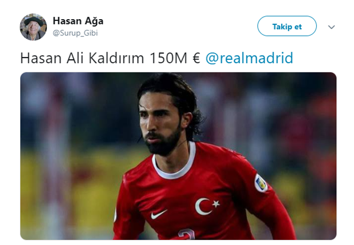 Hasan Ali Kaldırımın golü sosyal medyayı salladı