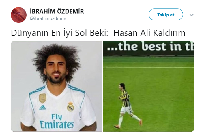 Hasan Ali Kaldırımın golü sosyal medyayı salladı
