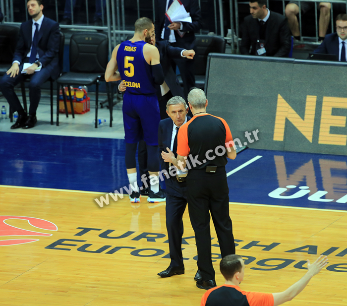 Fenerbahçe Beko - Barcelona Lassa maçından ekrana yansımayanlar
