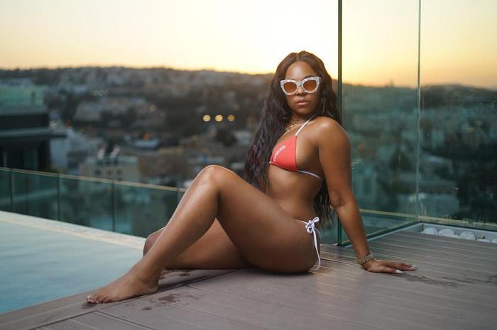 Usain Bolt, Ashanti ile çılgınca eğlendi