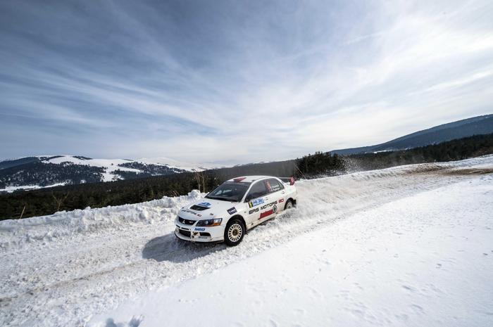 Türkiyenin ilk kış rallisi tamamlandı