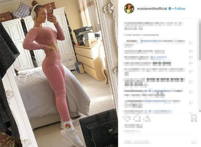 Maisie Smith hayatını Instagramda yaşıyor