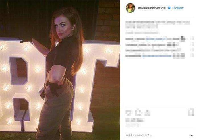 Maisie Smith hayatını Instagramda yaşıyor