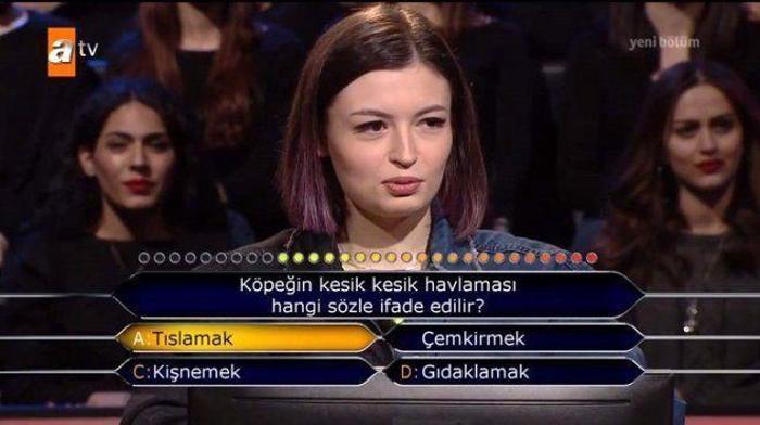Meryem Cana Kim Milyoner Olmak İsterde büyük şok