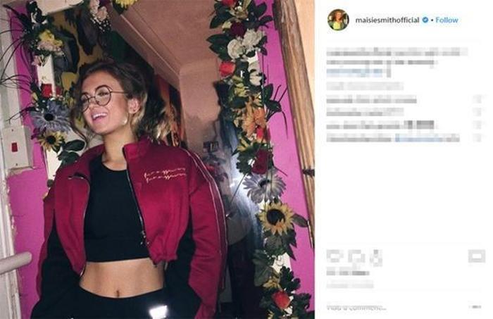 Maisie Smith hayatını Instagramda yaşıyor