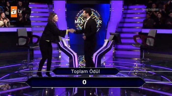 Meryem Cana Kim Milyoner Olmak İsterde büyük şok
