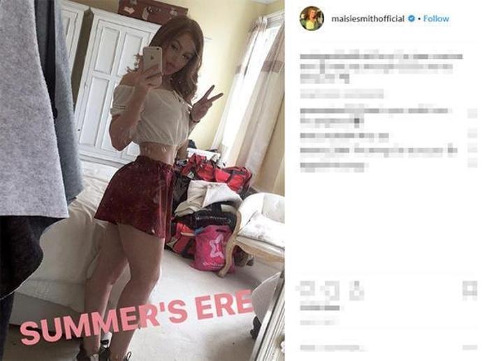 Maisie Smith hayatını Instagramda yaşıyor