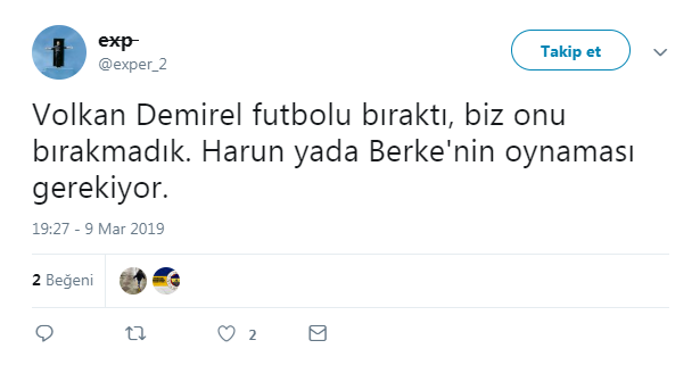 Volkan Demirelin hatası Fenerbahçelileri çıldırttı