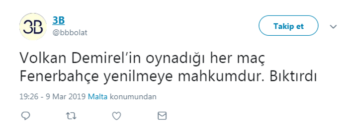 Volkan Demirelin hatası Fenerbahçelileri çıldırttı