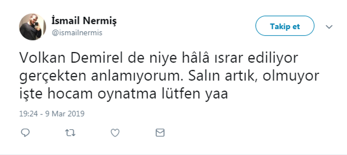 Volkan Demirelin hatası Fenerbahçelileri çıldırttı