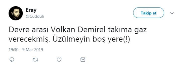 Volkan Demirelin hatası Fenerbahçelileri çıldırttı