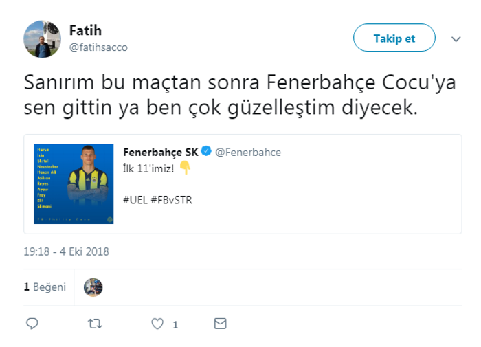 Phillip Cocunun ilk 11 tercihi taraftarları çıldırttı
