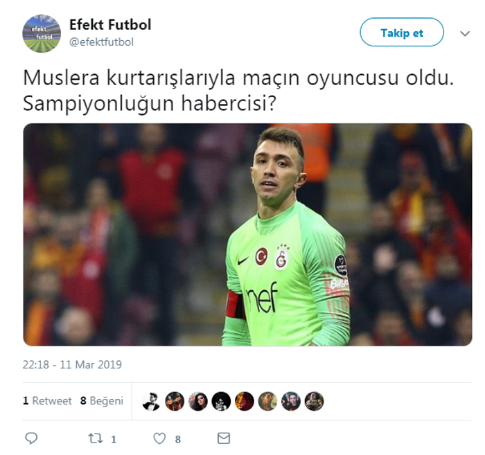 Fernando Muslera devleşti sosyal medya yıkıldı
