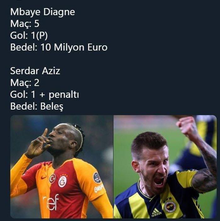 Galatasaray taraftarı Mbaye Diagneyi eleştirdi