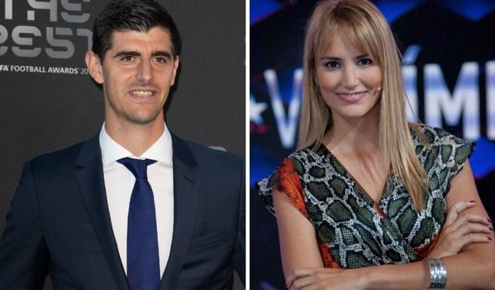 Real Madridli Thibaut Courtois, seksi model Alba Carrilloyla aşk yaşıyor