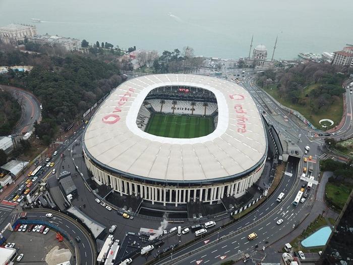Dev derbi öncesi stat zeminindeki son durum havadan görüntülendi