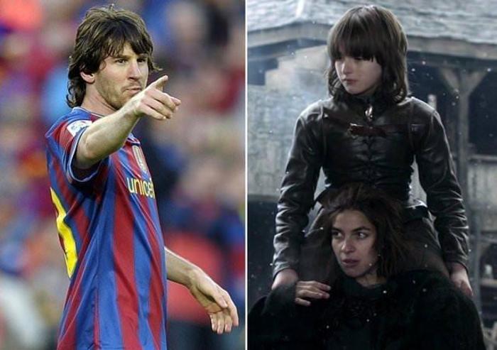 Lionel Messi - Bran Stark
