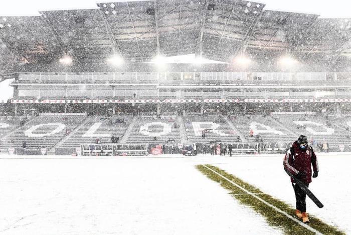MLS maçında hakem buz kesti