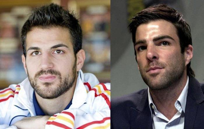 Cesc Fàbregas - Zachary Quinto
