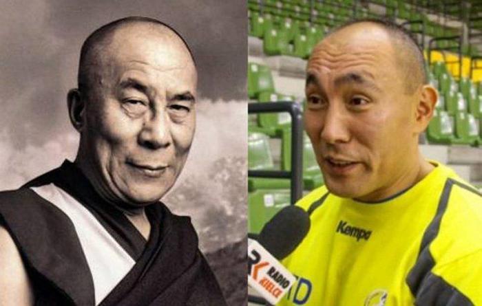 Dalai Lama - Talant Dujshebaev