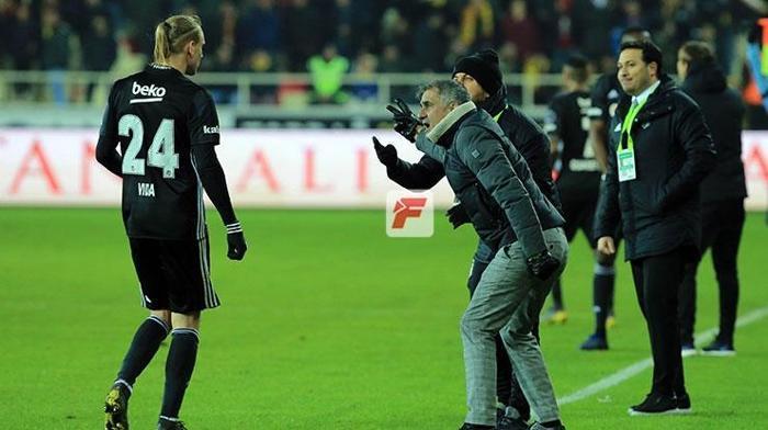 Beşiktaş yedek kulübesinde panik Ucuz kurtuldu...